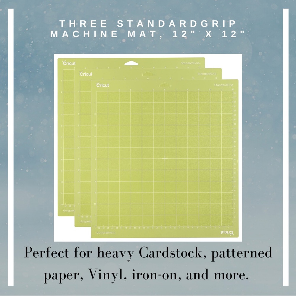 Cricut 12" by 12" Standard Grip: 3 mats